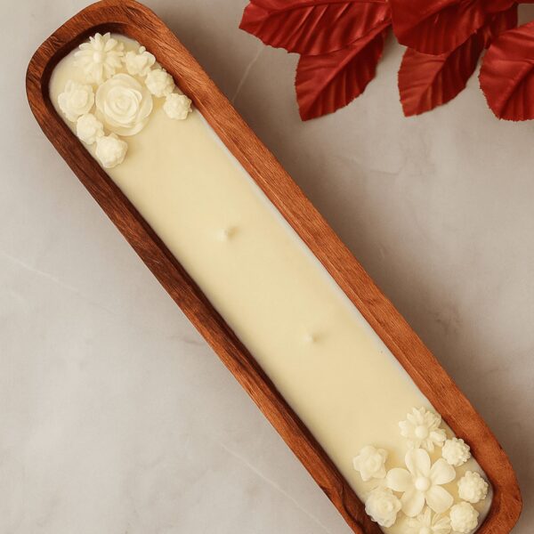 The Cedar Beam Candle – Patchouli | Wooden Soy Candle